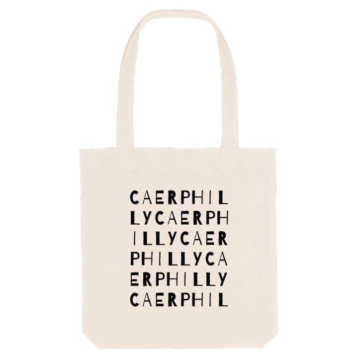 Caerphilly ordlek tygkasse – tygkasse från PinShirt