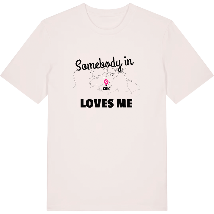 Någon i Cák älskar mig t-shirt – t-shirt från PinShirt