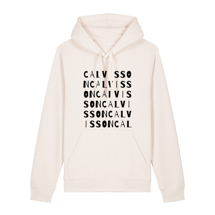 Calvisson ordlek hoodie – hoodie från PinShirt