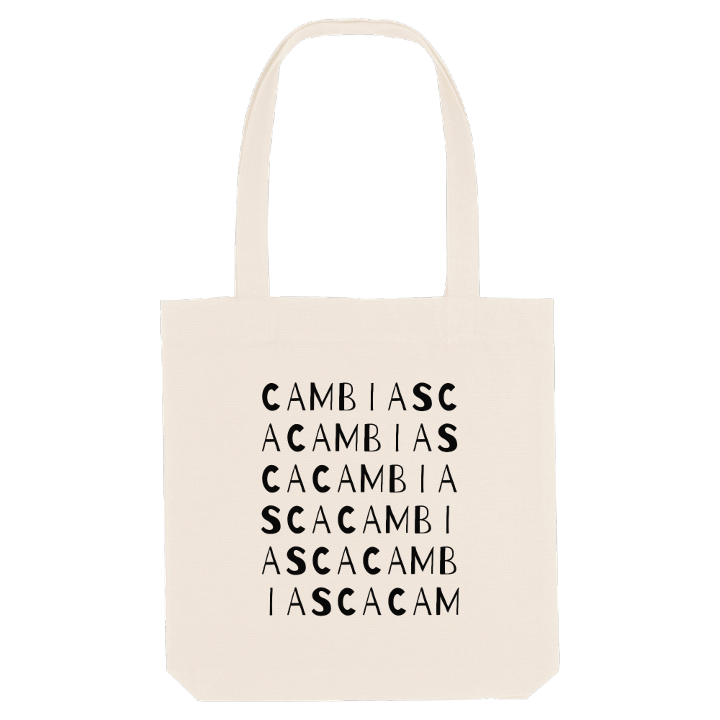 Cambiasca ordlek tygkasse – tygkasse från PinShirt