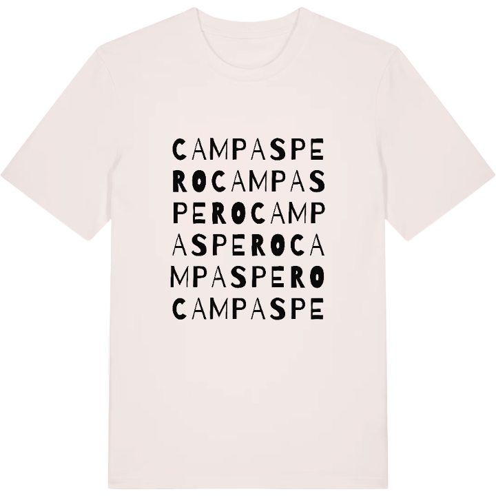 Campaspero ordlek t-shirt – t-shirt från PinShirt