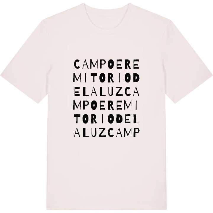 Campo Eremitorio de la Luz ordlek t-shirt – t-shirt från PinShirt
