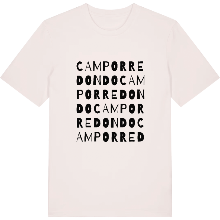 Camporredondo ordlek t-shirt – t-shirt från PinShirt
