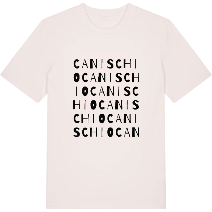 Canischio ordlek t-shirt – t-shirt från PinShirt