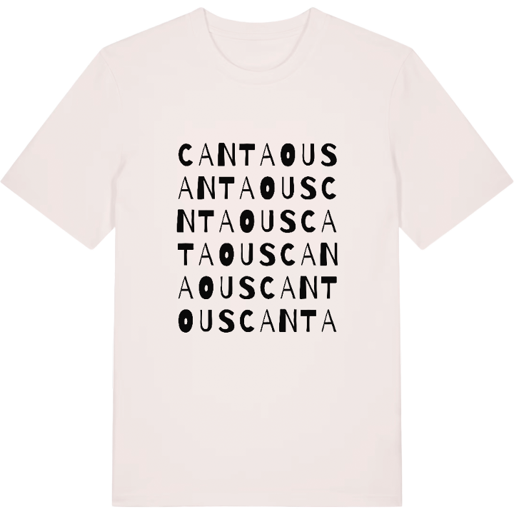 Cantaous ordlek t-shirt – t-shirt från PinShirt