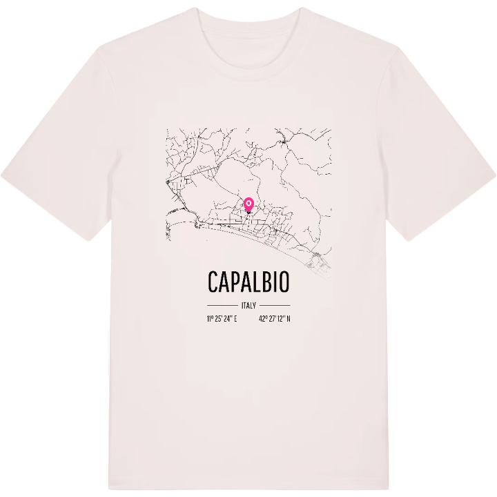 Capalbio karta t-shirt – t-shirt från PinShirt