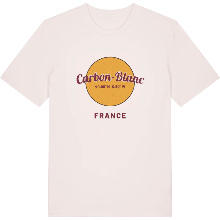 Carbon-Blanc cirkel t-shirt – t-shirt från PinShirt