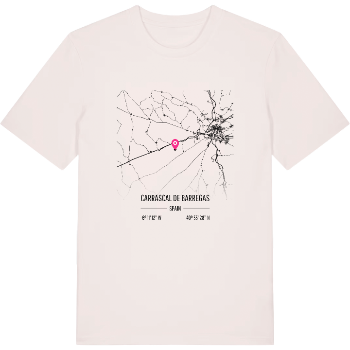 Carrascal de Barregas karta t-shirt – t-shirt från PinShirt