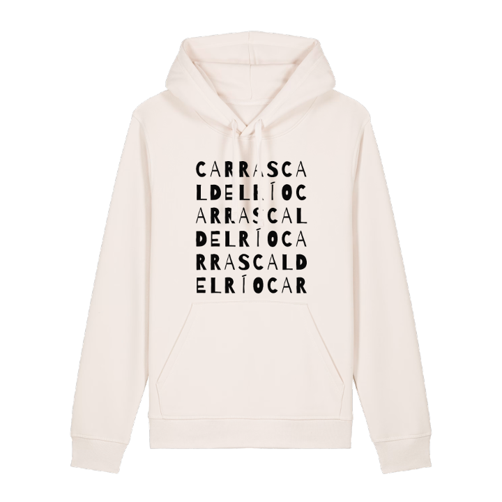 Carrascal del Río ordlek hoodie – hoodie från PinShirt