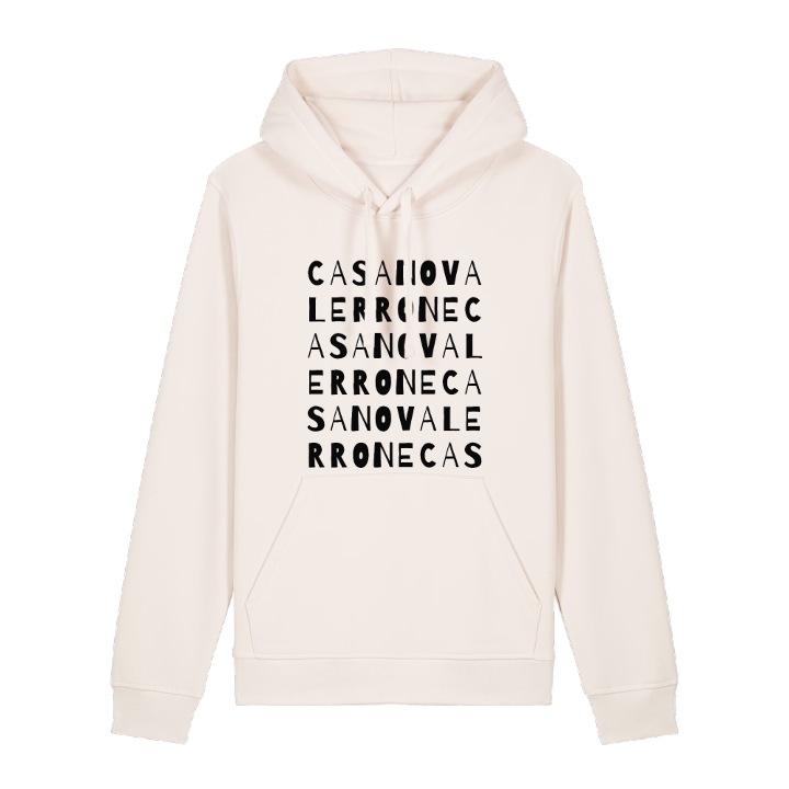 Casanova Lerrone ordlek hoodie – hoodie från PinShirt