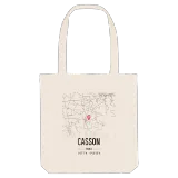 Casson karta tygkasse