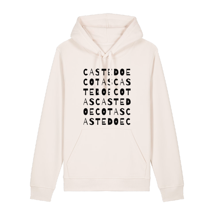Castedo e Cotas ordlek hoodie – hoodie från PinShirt