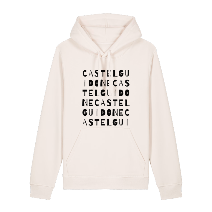 Castelguidone ordlek hoodie – hoodie från PinShirt