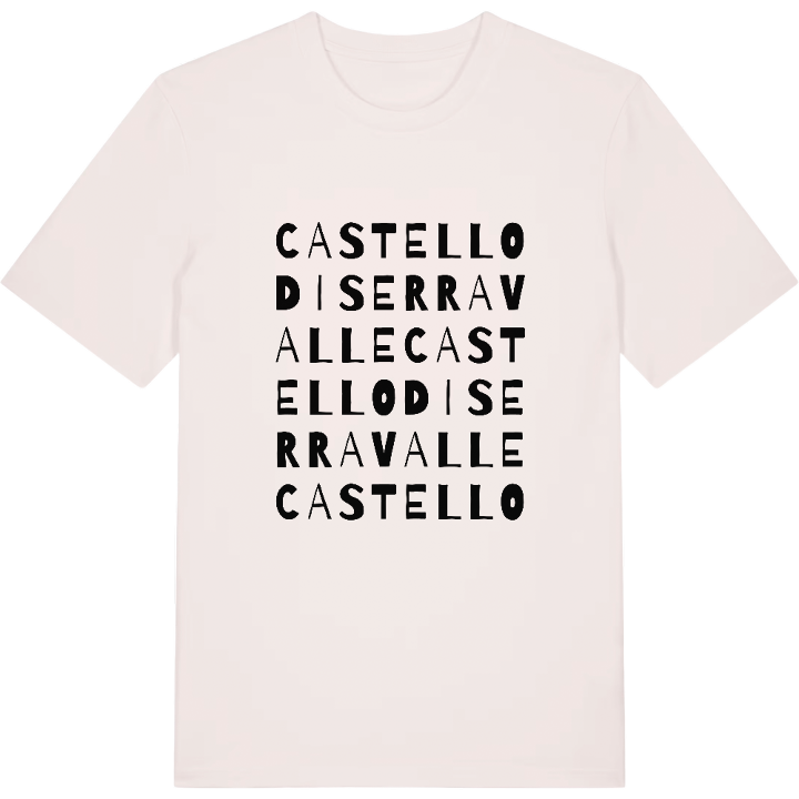 Castello di Serravalle ordlek t-shirt – t-shirt från PinShirt