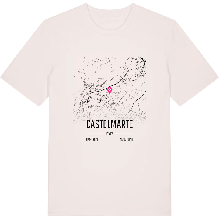Castelmarte karta t-shirt – t-shirt från PinShirt