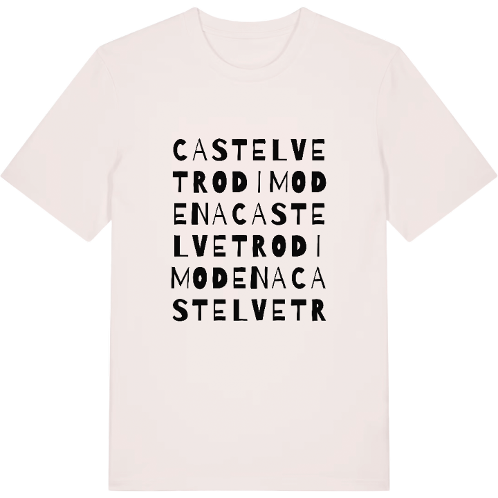 Castelvetro di Modena ordlek t-shirt – t-shirt från PinShirt