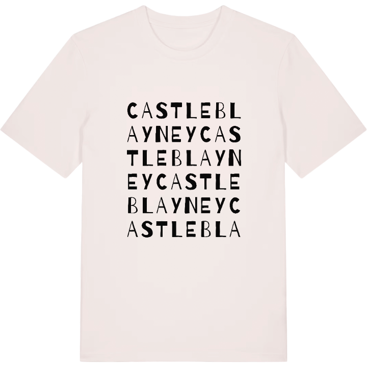 Castleblayney ordlek t-shirt – t-shirt från PinShirt