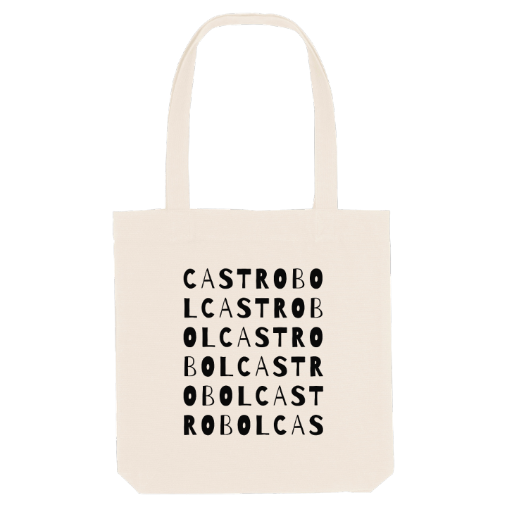 Castrobol ordlek tygkasse – tygkasse från PinShirt
