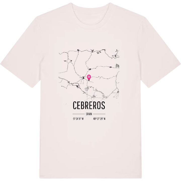 Cebreros karta t-shirt – t-shirt från PinShirt