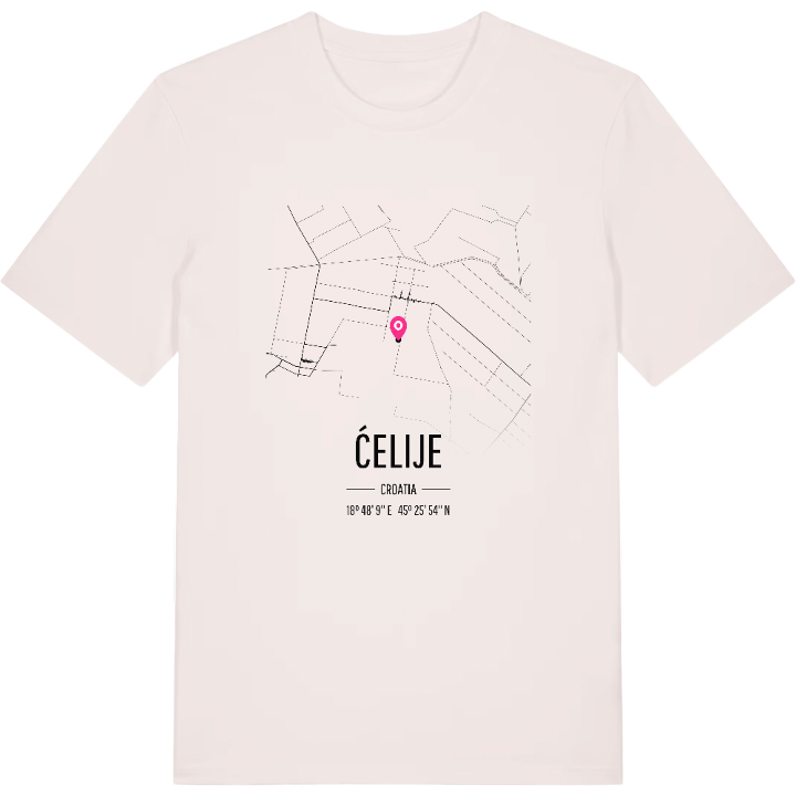 Ćelije karta t-shirt – t-shirt från PinShirt