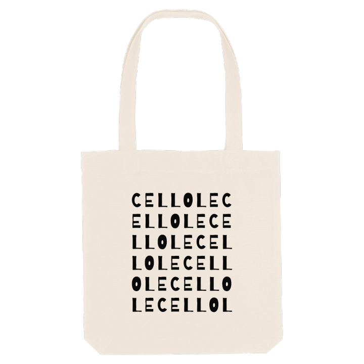 Cellole ordlek tygkasse – tygkasse från PinShirt