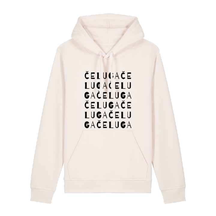 Čeluga ordlek hoodie – hoodie från PinShirt
