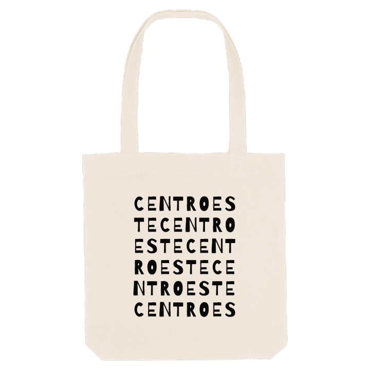 Centro Este ordlek tygkasse – tygkasse från PinShirt