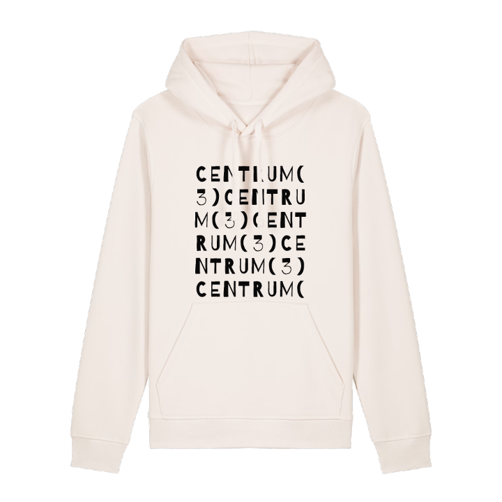 Centrum (3) ordlek hoodie – hoodie från PinShirt