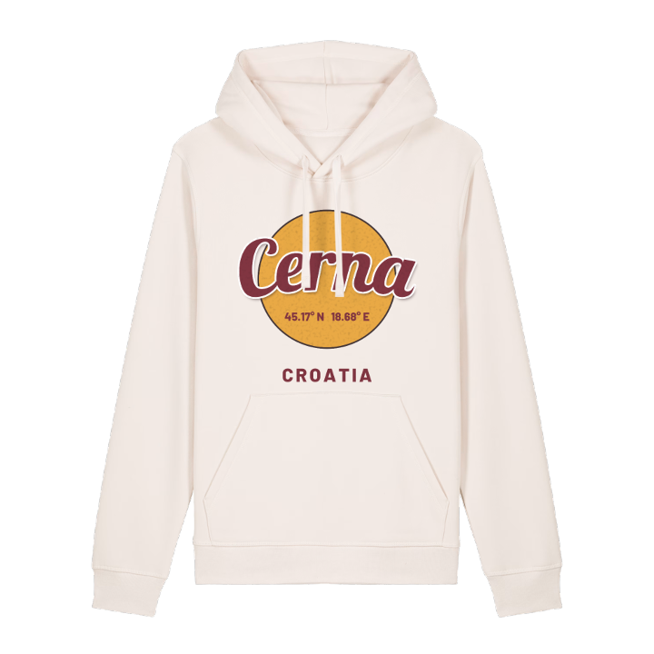 Cerna cirkel hoodie – hoodie från PinShirt