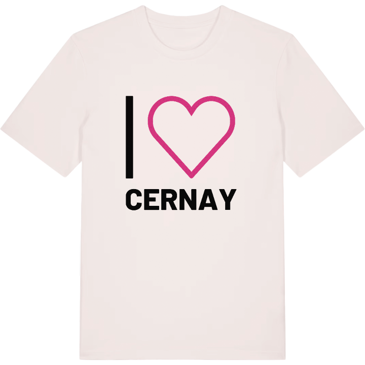 Jag älskar Cernay t-shirt stort tryck – t-shirt från PinShirt