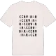 Cervinara ordlek t-shirt