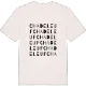 Chadeleuf ordlek t-shirt