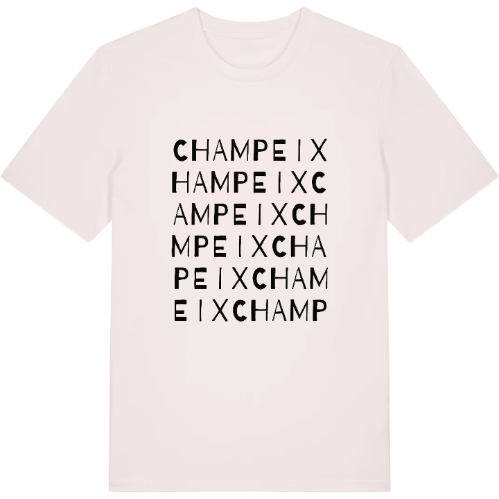 Champeix ordlek t-shirt – t-shirt från PinShirt