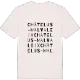Châtelus-Malvaleix ordlek t-shirt