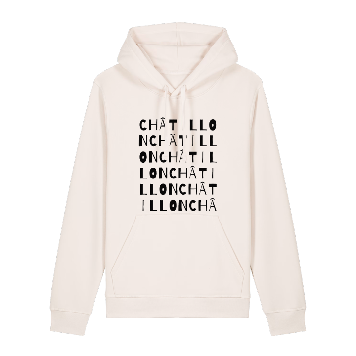 Châtillon ordlek hoodie – hoodie från PinShirt