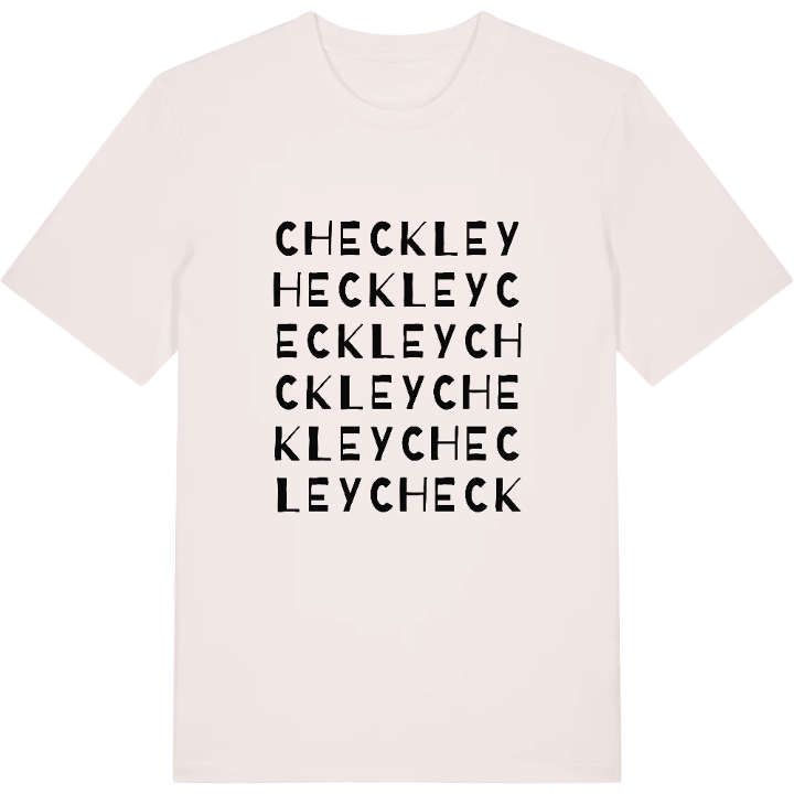 Checkley ordlek t-shirt – t-shirt från PinShirt