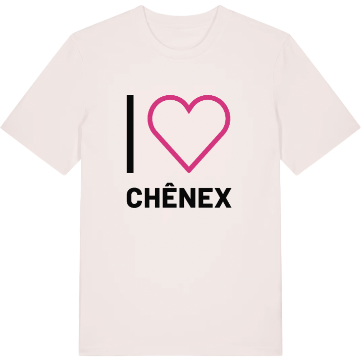 Jag älskar Chênex t-shirt stort tryck – t-shirt från PinShirt