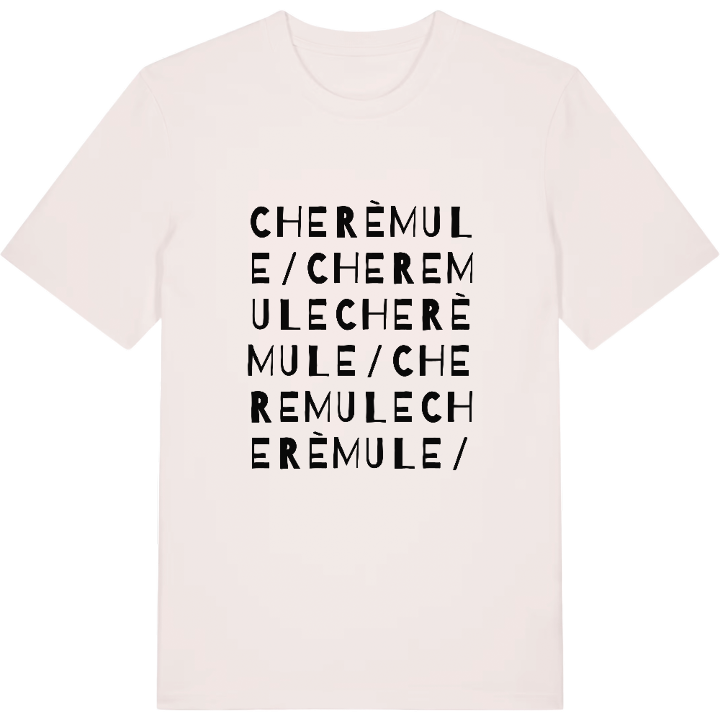 Cherèmule/Cheremule ordlek t-shirt – t-shirt från PinShirt