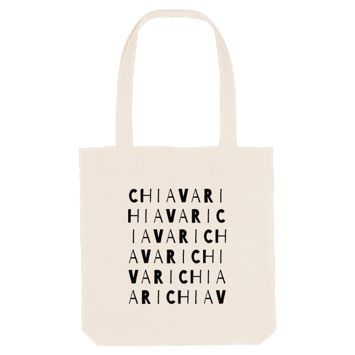 Chiavari ordlek tygkasse – tygkasse från PinShirt