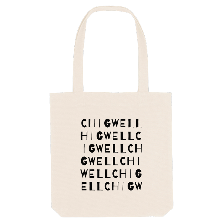 Chigwell ordlek tygkasse – tygkasse från PinShirt