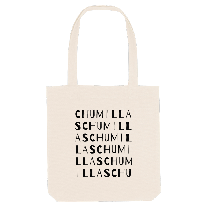 Chumillas ordlek tygkasse – tygkasse från PinShirt