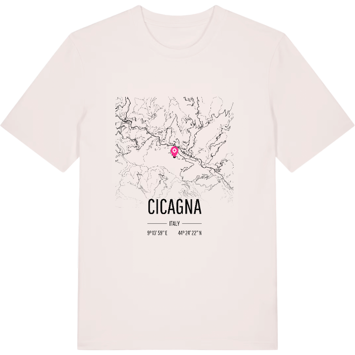 Cicagna karta t-shirt – t-shirt från PinShirt
