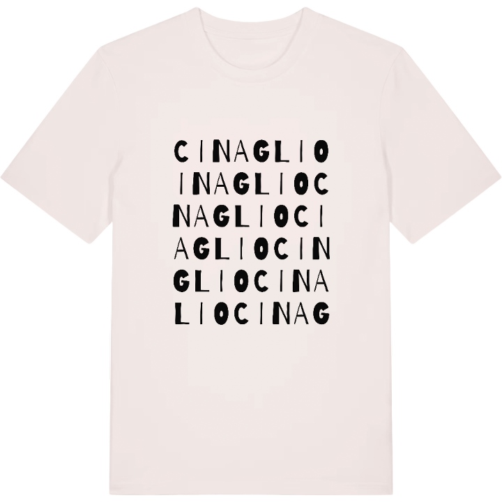 Cinaglio ordlek t-shirt – t-shirt från PinShirt