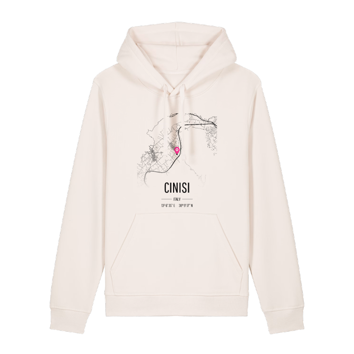 Cinisi karta hoodie – hoodie från PinShirt
