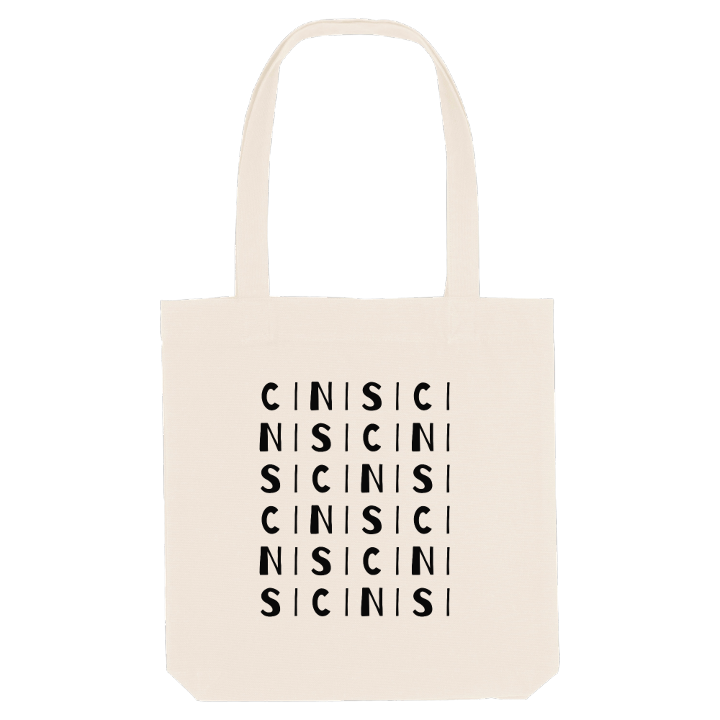 Cinisi ordlek tygkasse – tygkasse från PinShirt