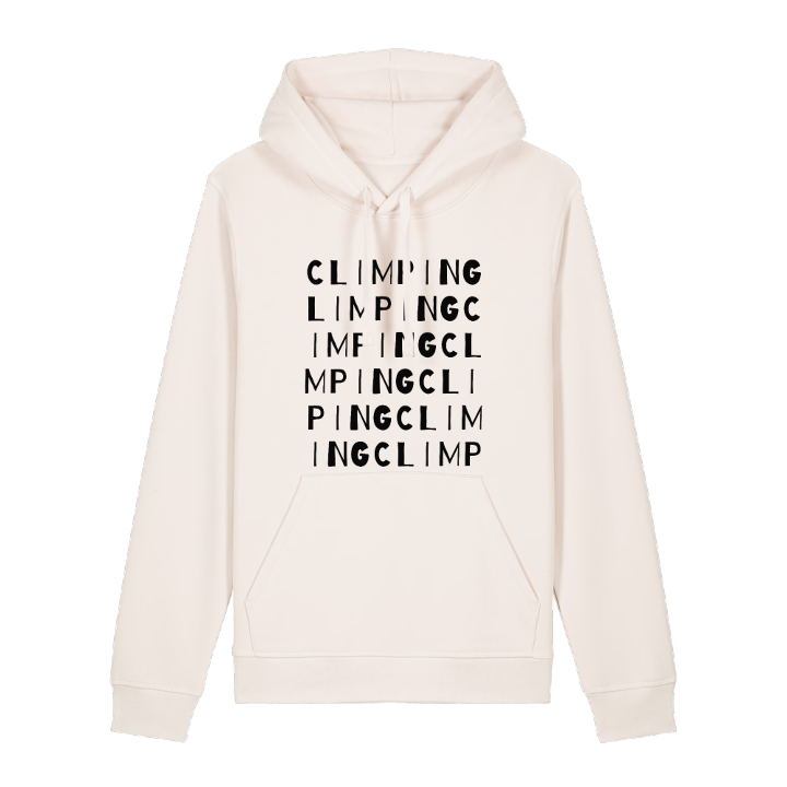 Climping ordlek hoodie – hoodie från PinShirt