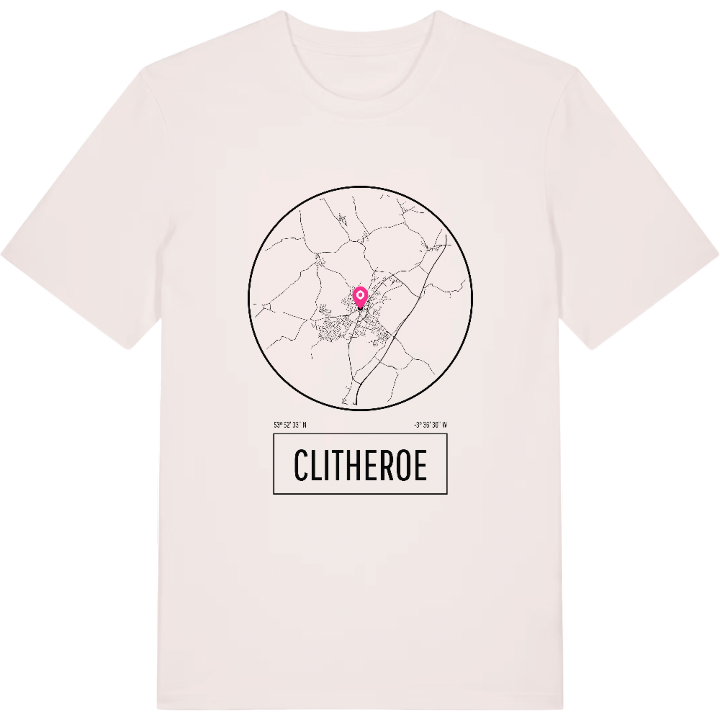 Clitheroe t-shirt – t-shirt från PinShirt