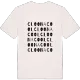 Cloonacool ordlek t-shirt