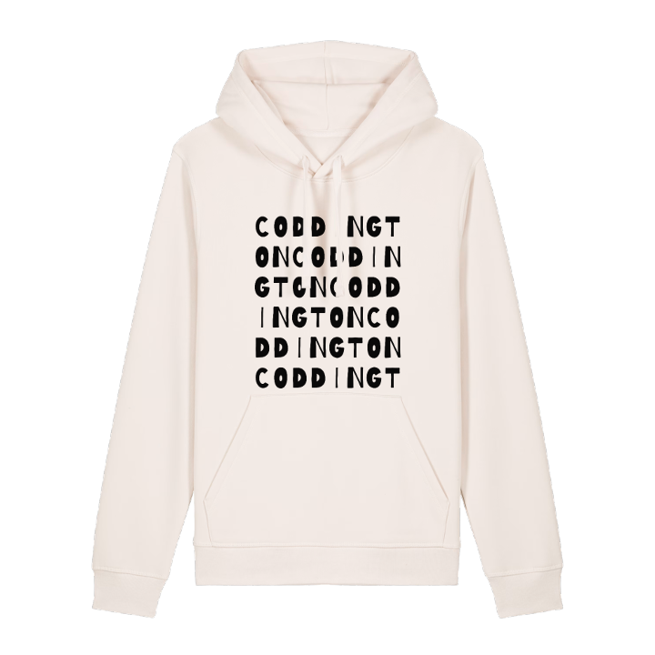 Coddington ordlek hoodie – hoodie från PinShirt