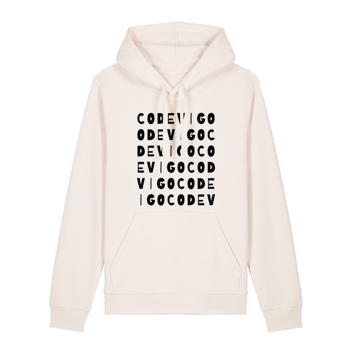 Codevigo ordlek hoodie – hoodie från PinShirt
